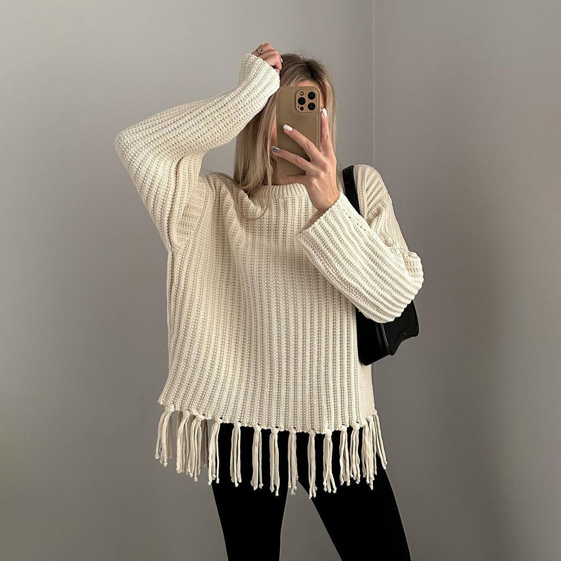 Fern Fringe Knit Jumper