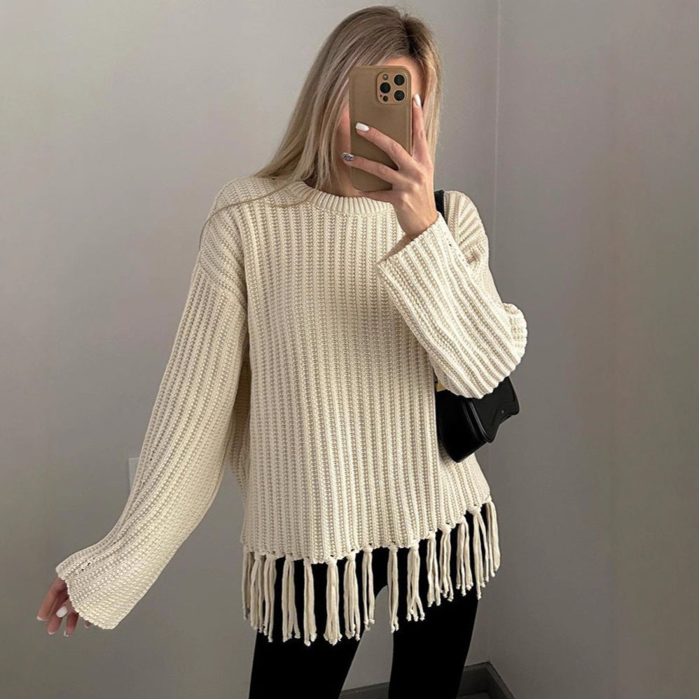 Fern Fringe Knit Jumper