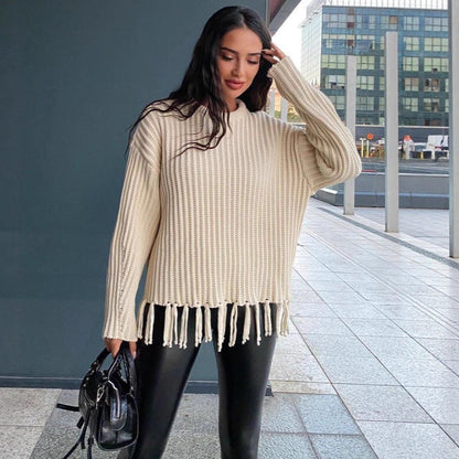 Fern Fringe Knit Jumper