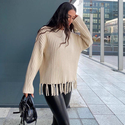 Fern Fringe Knit Jumper