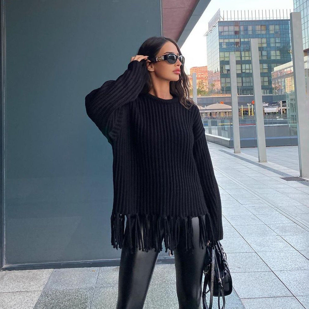 Fern Fringe Knit Jumper