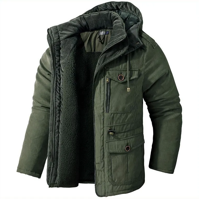 Gregory Men's Fur-Lined Winter Parka