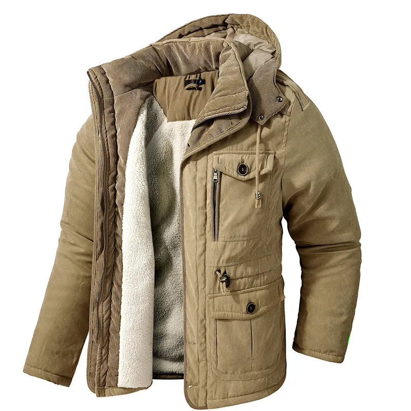 Gregory Men's Fur-Lined Winter Parka