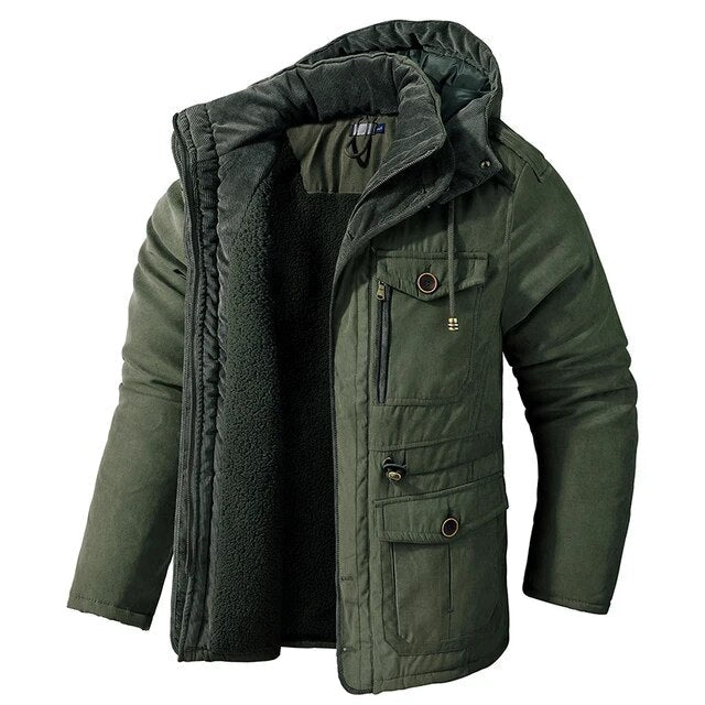 Gregory Men's Fur-Lined Winter Parka