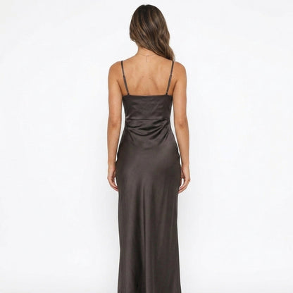 Gwen High-Split Maxi Dress