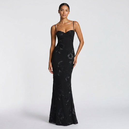 Harriet Corset Lace Mermaid Dress