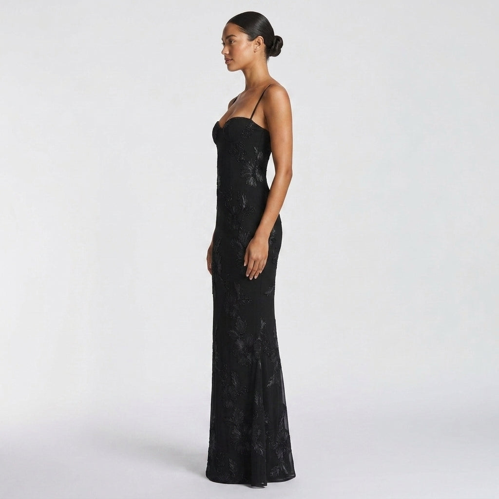 Harriet Corset Lace Mermaid Dress