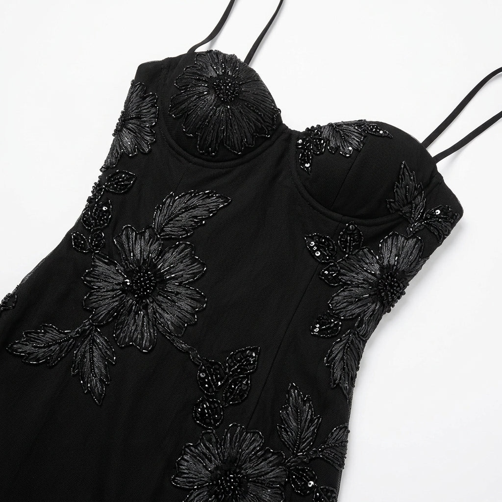 Harriet Corset Lace Mermaid Dress