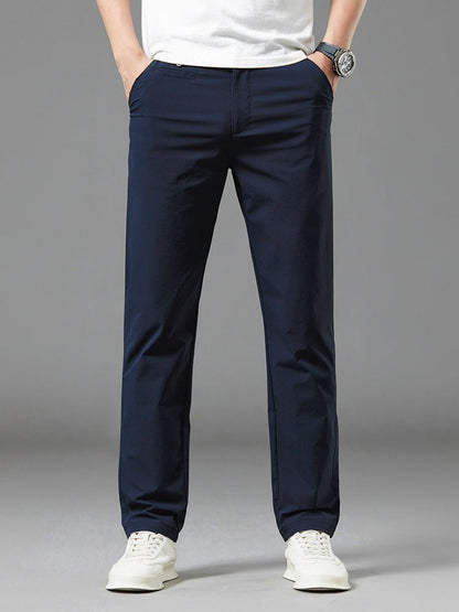 Harvey Men's Slim-Fit Stretch Chinos