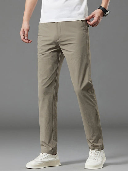 Harvey Men's Slim-Fit Stretch Chinos