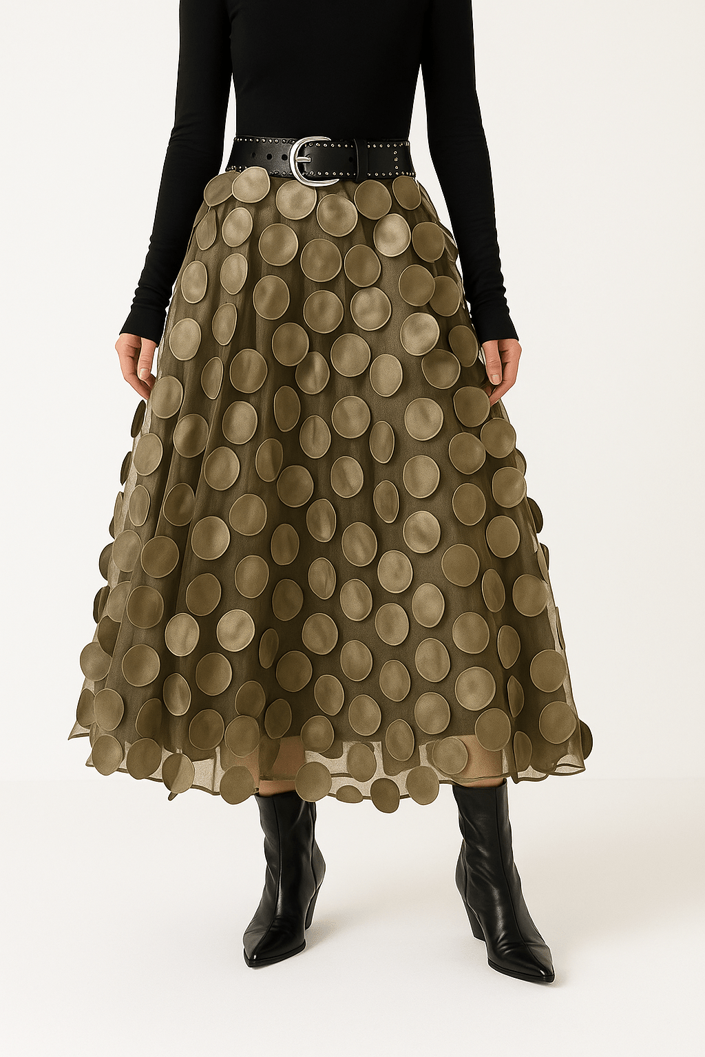 Ida A-Line Midi Skirt | KateMoon - photo 6