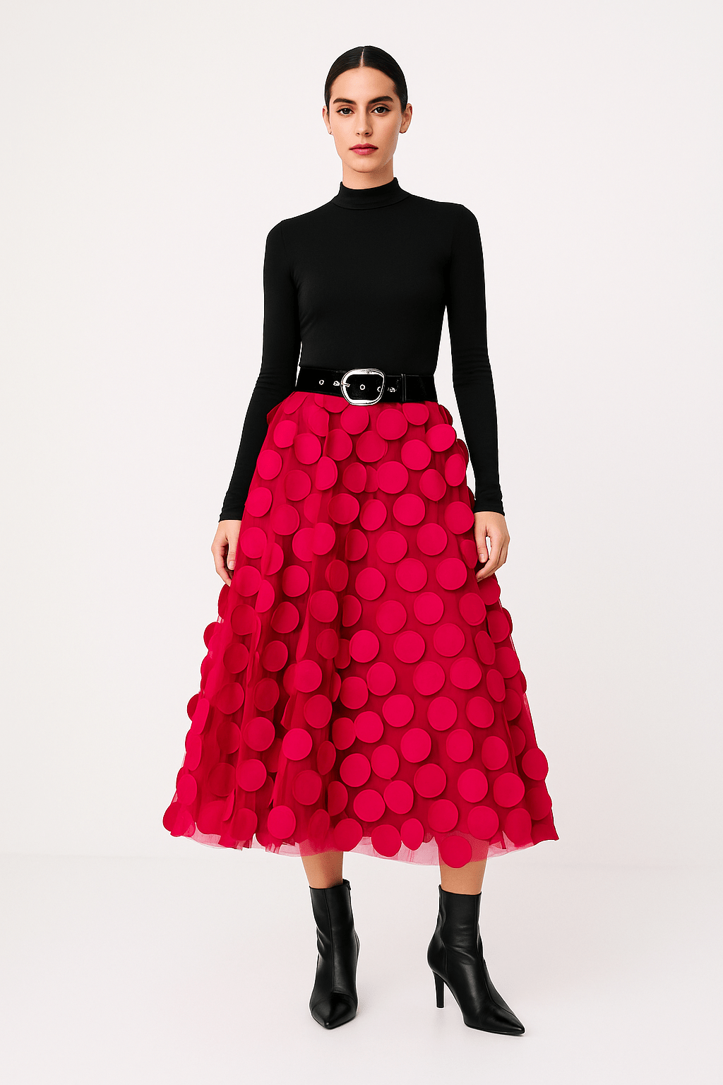 Ida A-Line Midi Skirt | KateMoon - photo 8