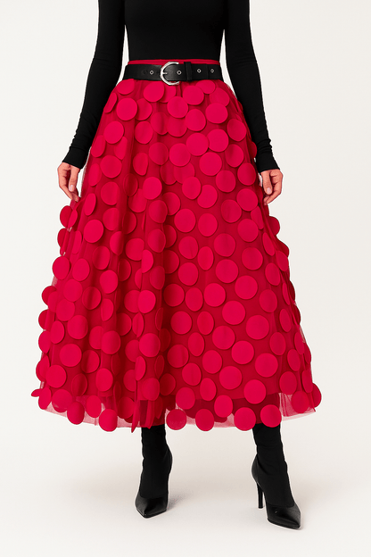 Ida A-Line Midi Skirt | KateMoon - photo 9