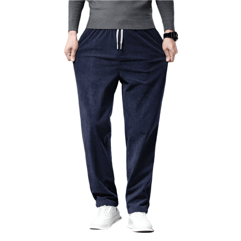 Jasper Corduroy Pants for Men - Relaxed Fit, Button Closure - photo 1
