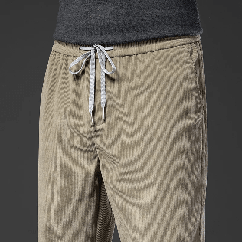 Jasper Corduroy Pants for Men - Relaxed Fit, Button Closure - photo 4