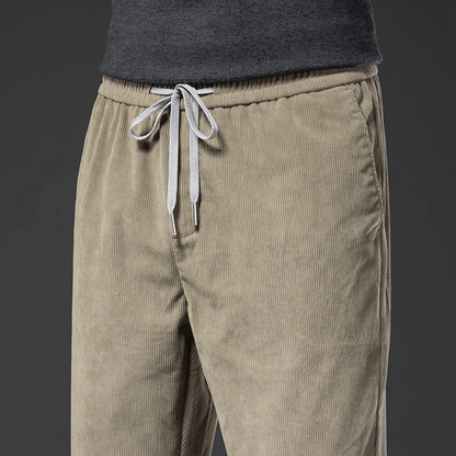 Jasper Corduroy Pants for Men - Relaxed Fit, Button Closure - photo 4
