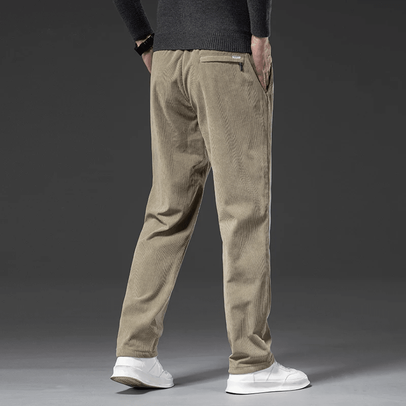 Jasper Corduroy Pants for Men - Relaxed Fit, Button Closure - photo 5