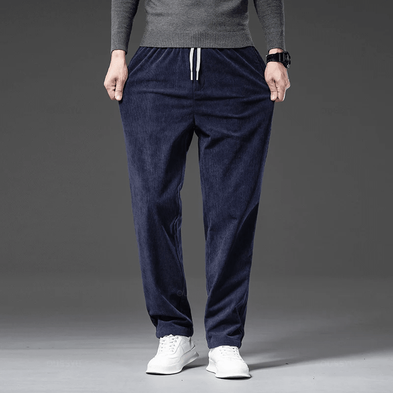 Jasper Corduroy Pants for Men - Relaxed Fit, Button Closure - photo 6