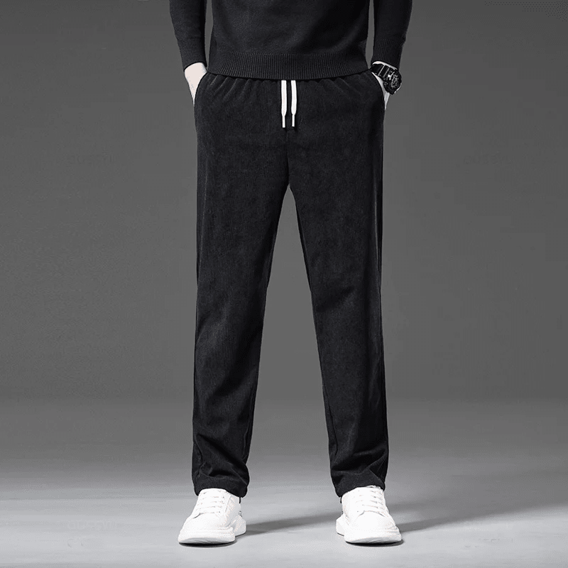 Jasper Corduroy Pants for Men - Relaxed Fit, Button Closure - photo 7