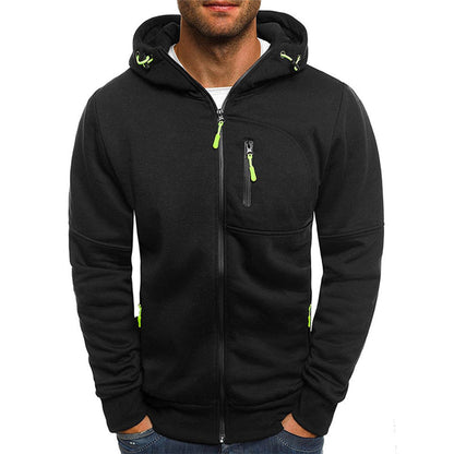 Karl Men's Zip-Up Hoodie
