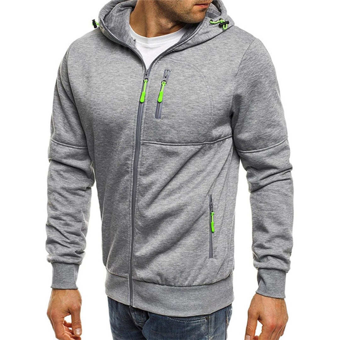 Karl Men's Zip-Up Hoodie