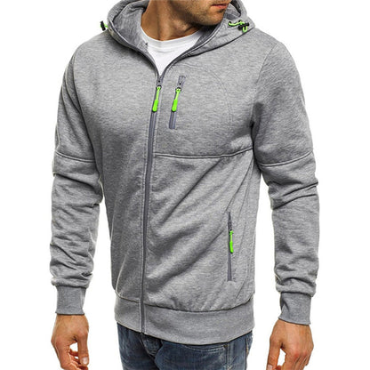 Karl Men's Zip-Up Hoodie