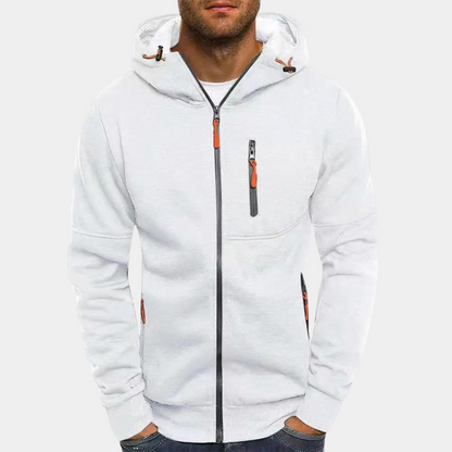 Karl Men's Zip-Up Hoodie