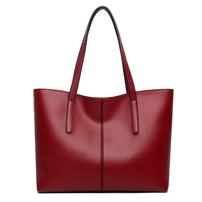 Kelsey Leather-Look Tote Bag