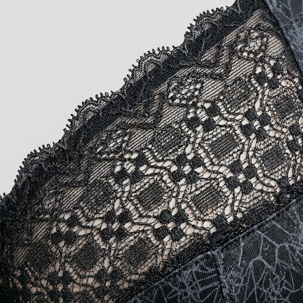 Kira Plunge Bra | Stretch Lace, Full Support - photo 3