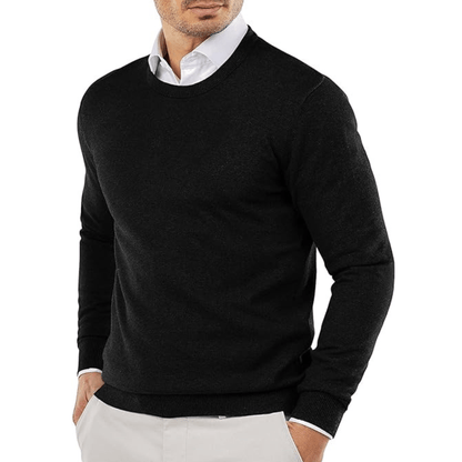 Leo Men's Slim-Fit Knit Jumper