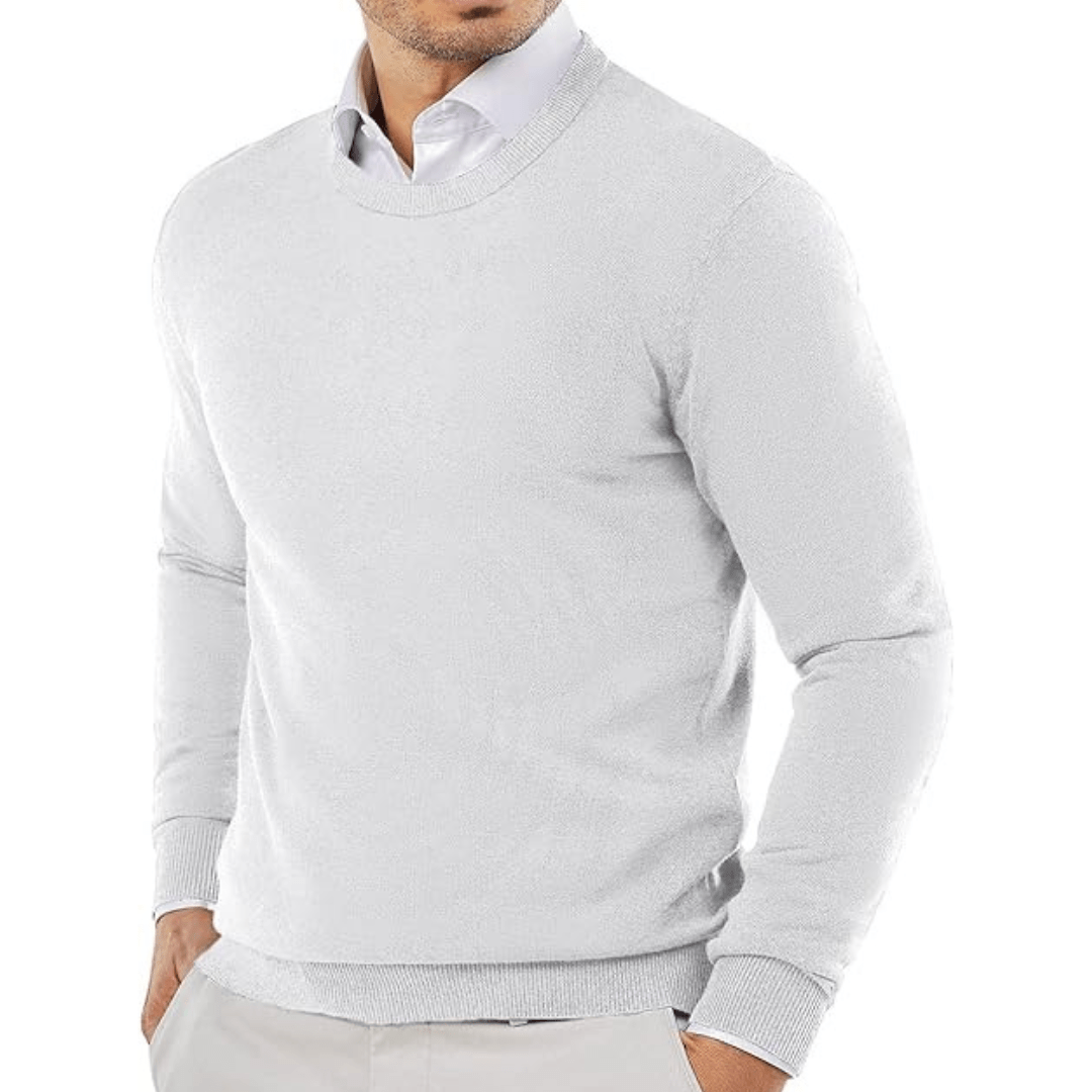 Leo Men's Slim-Fit Knit Jumper