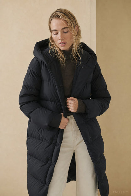 Long Down Parka with Sculpted Hood for Deep Winter Cold - photo 5