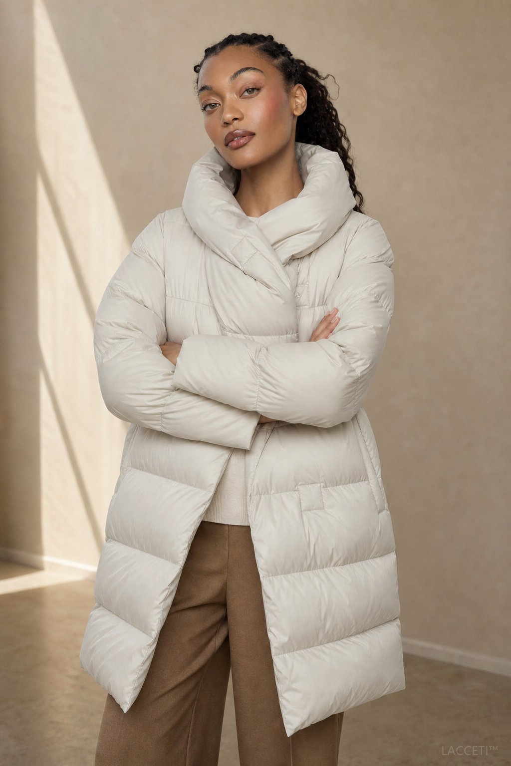 Long Down Parka with Sculpted Hood for Deep Winter Cold - photo 6