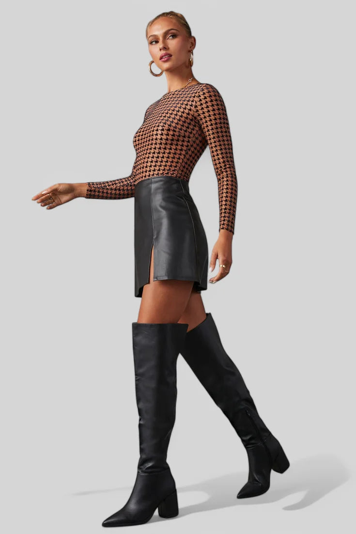 Margot Over-the-Knee Block-Heel Boots