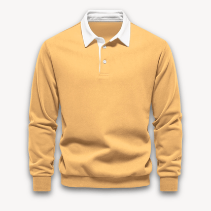 Maverick Long-Sleeve Polo Sweater - Soft, Breathable Fabric - photo 8