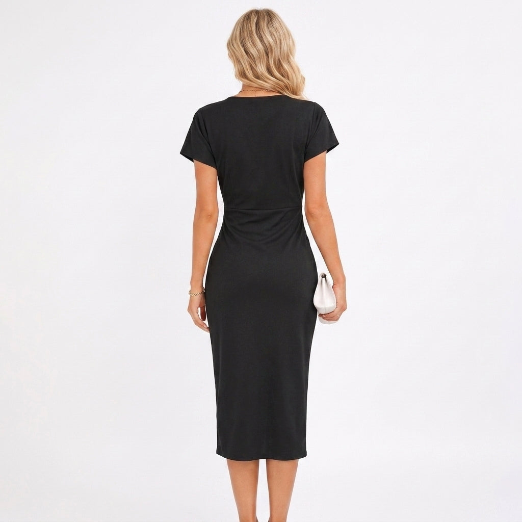 Maxine Fitted Party Midi Dress
