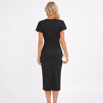 Maxine Fitted Party Midi Dress