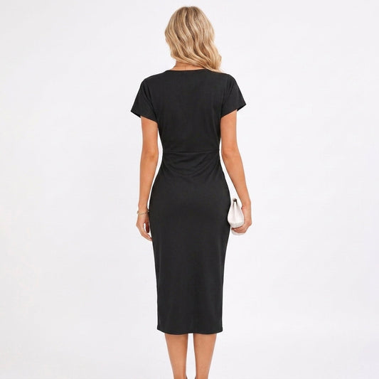 Maxine Fitted Party Midi Dress