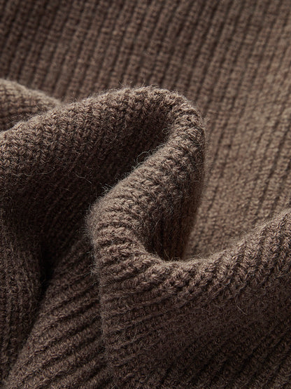 Maya Two-in-One Ribbed Cutout Jumper