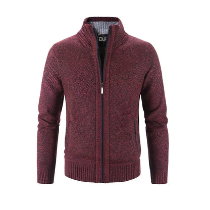 Men's Zip-Up Cardigan - Warm & Comfortable Regular Fit - photo 5