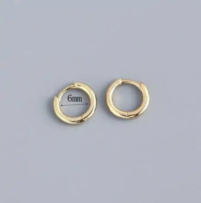 Mia Dainty Hoop Earrings