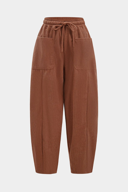 Mila Corduroy Pants - Fine Cord Polyester | KateMoon - photo 3