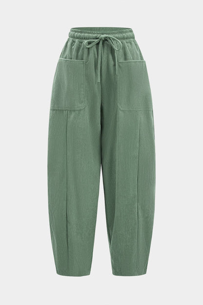 Mila Corduroy Pants - Fine Cord Polyester | KateMoon - photo 4