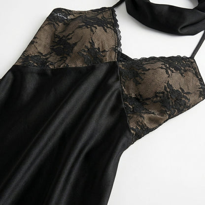 Monica Cowl-Neck Evening Dress