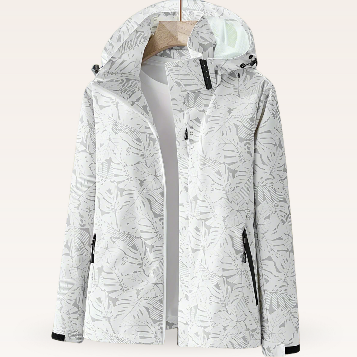 Nell Waterproof Hooded Rain Jacket