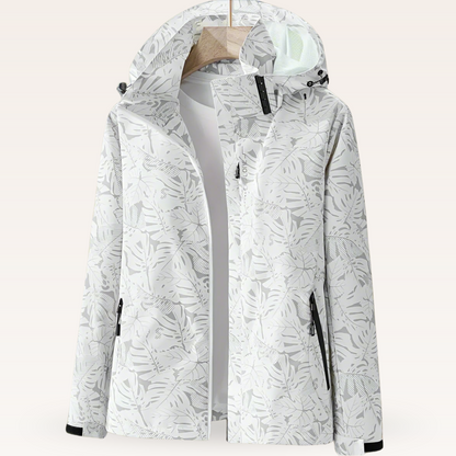 Nell Waterproof Hooded Rain Jacket
