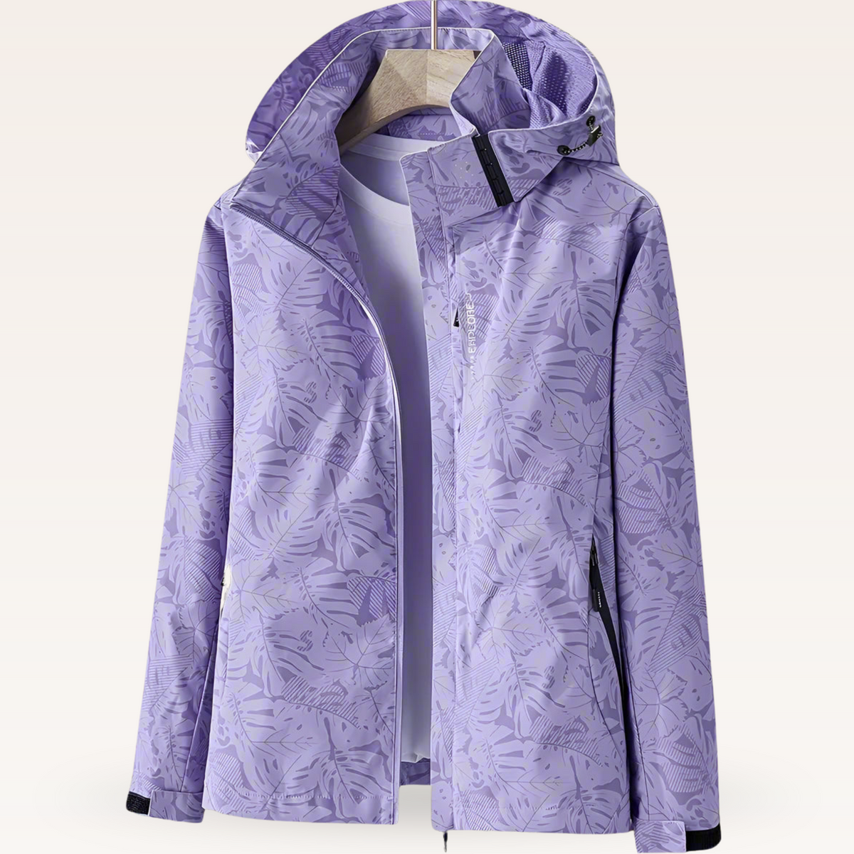 Nell Waterproof Hooded Rain Jacket