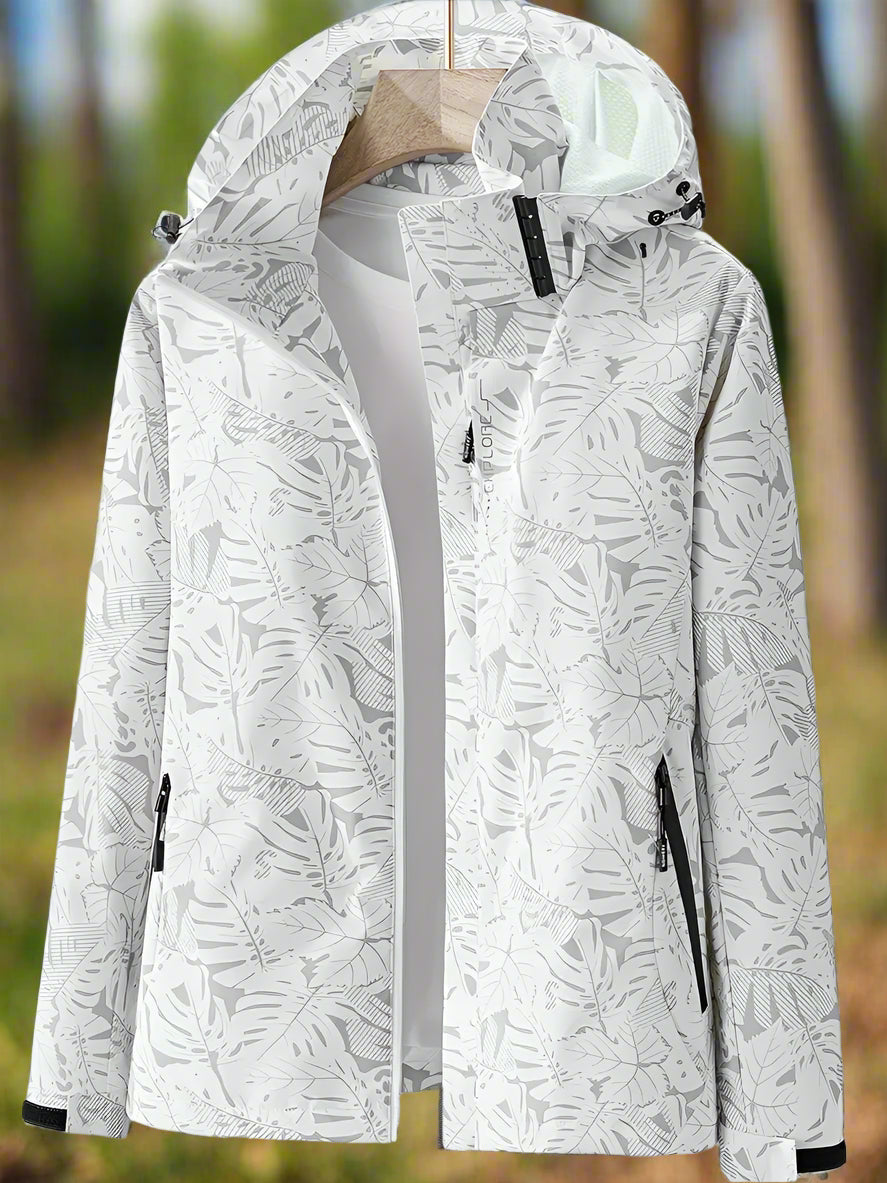 Nell Waterproof Hooded Rain Jacket