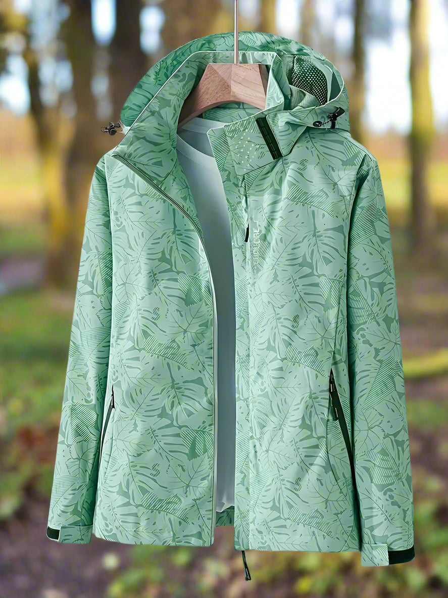 Nell Waterproof Hooded Rain Jacket