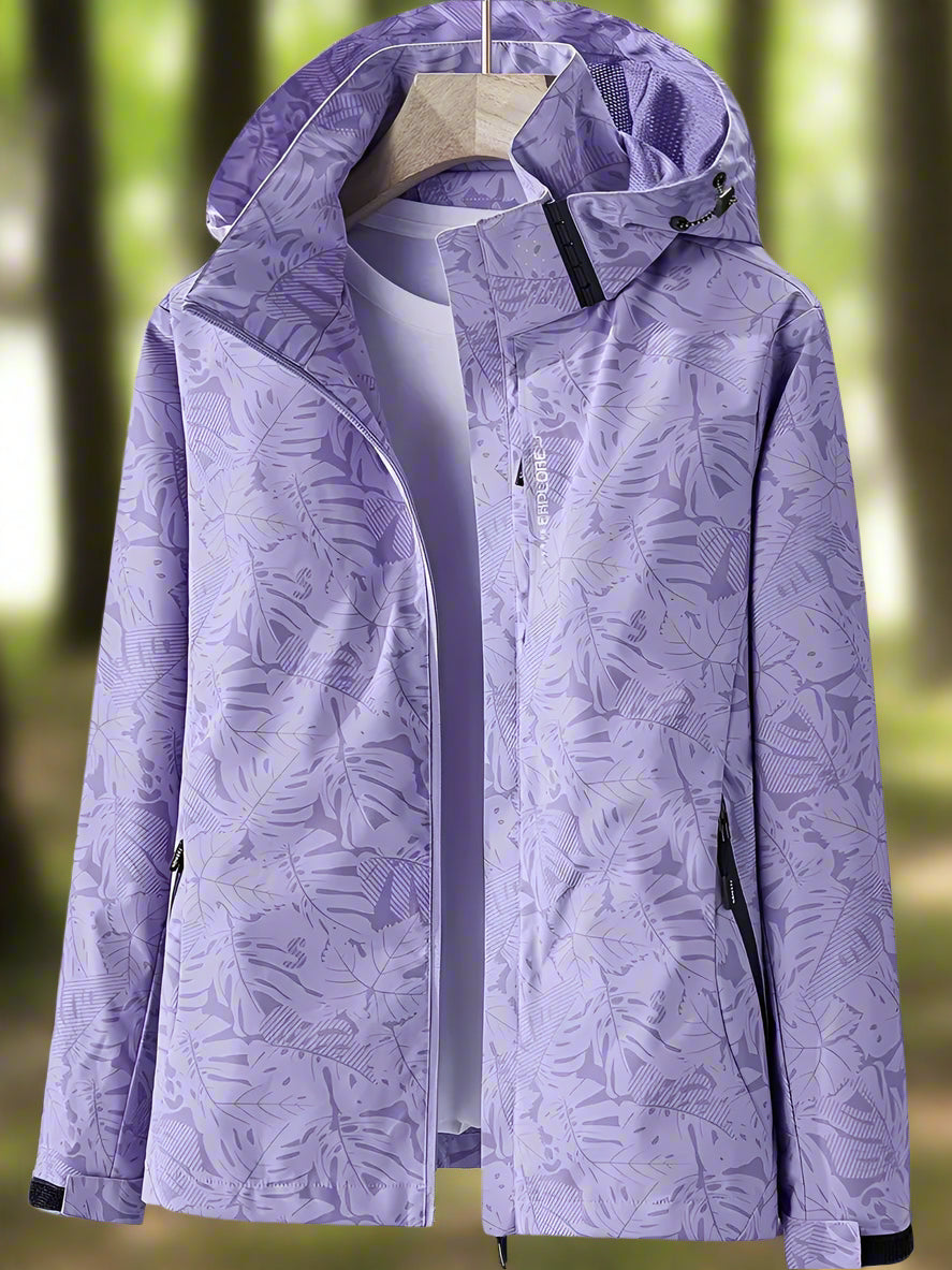 Nell Waterproof Hooded Rain Jacket